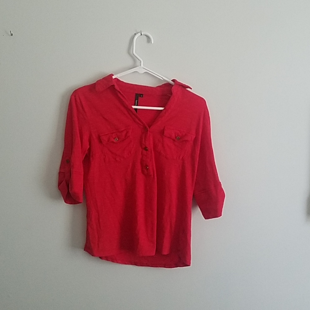 Red/Orange business shirt
